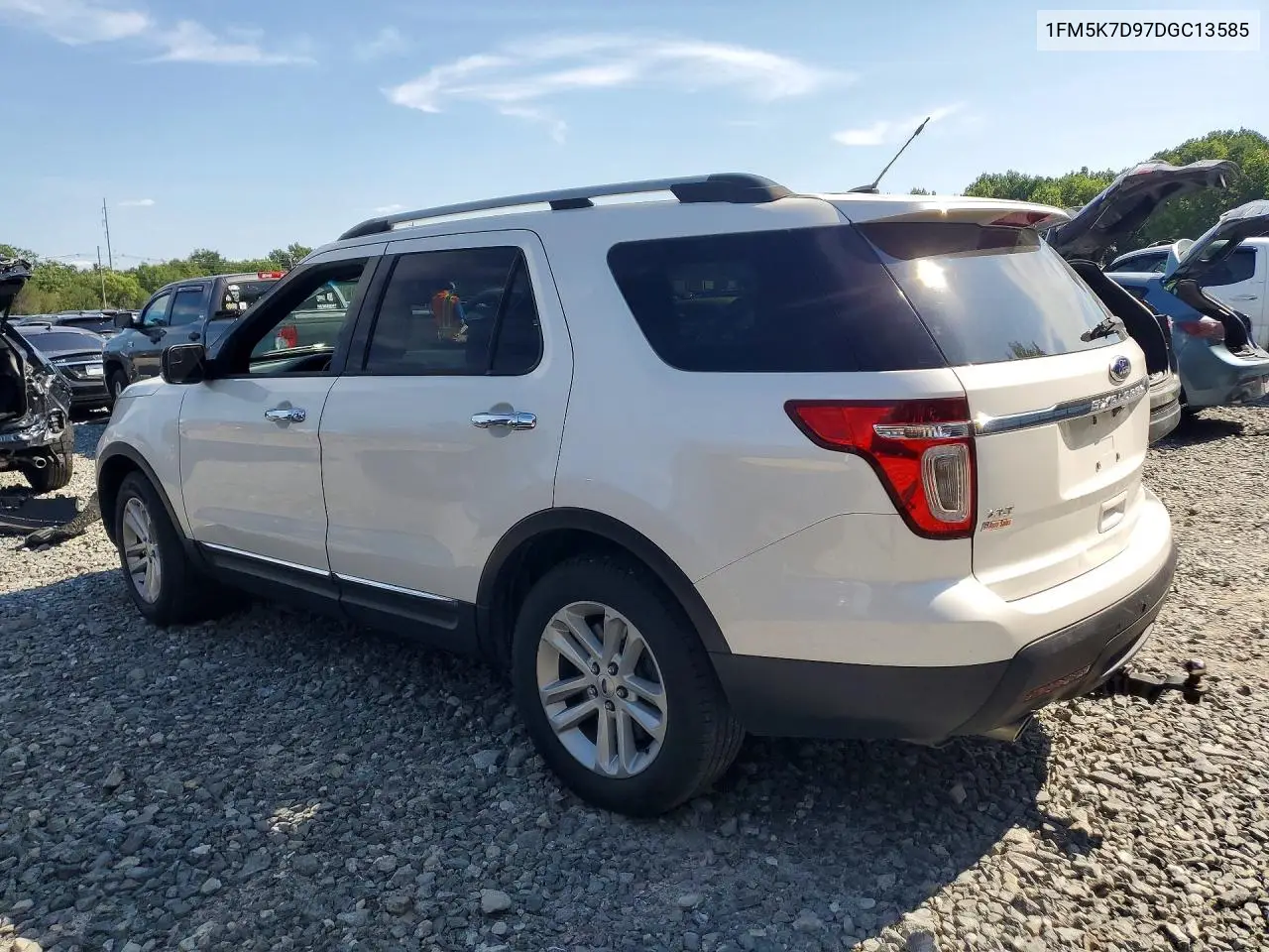 2013 Ford Explorer Xlt VIN: 1FM5K7D97DGC13585 Lot: 60452836