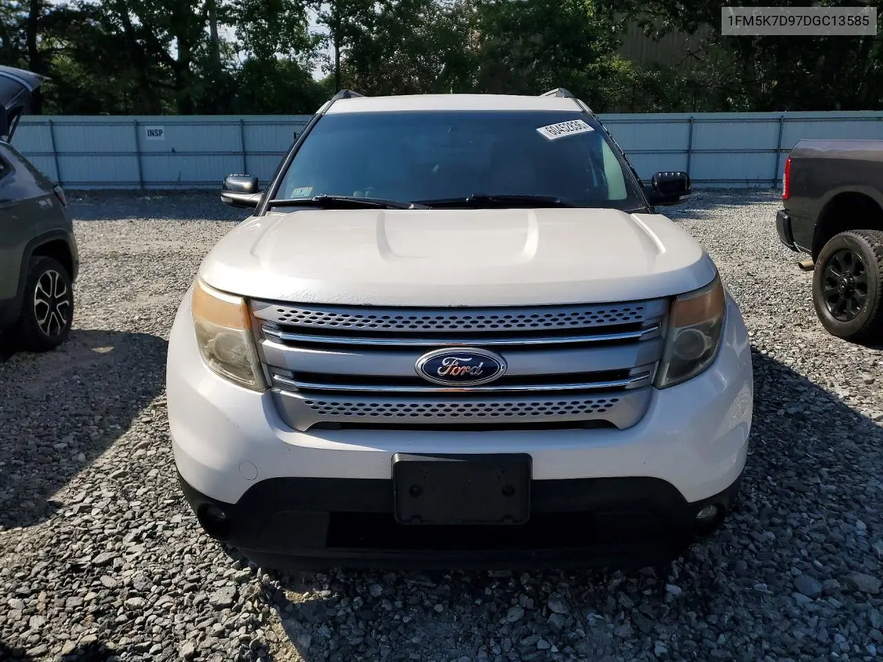 2013 Ford Explorer Xlt VIN: 1FM5K7D97DGC13585 Lot: 60452836