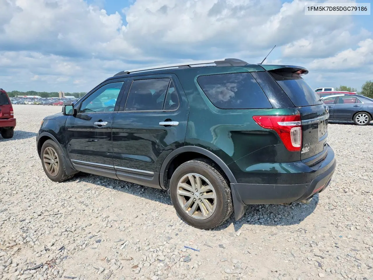 2013 Ford Explorer Xlt VIN: 1FM5K7D85DGC79186 Lot: 61121126