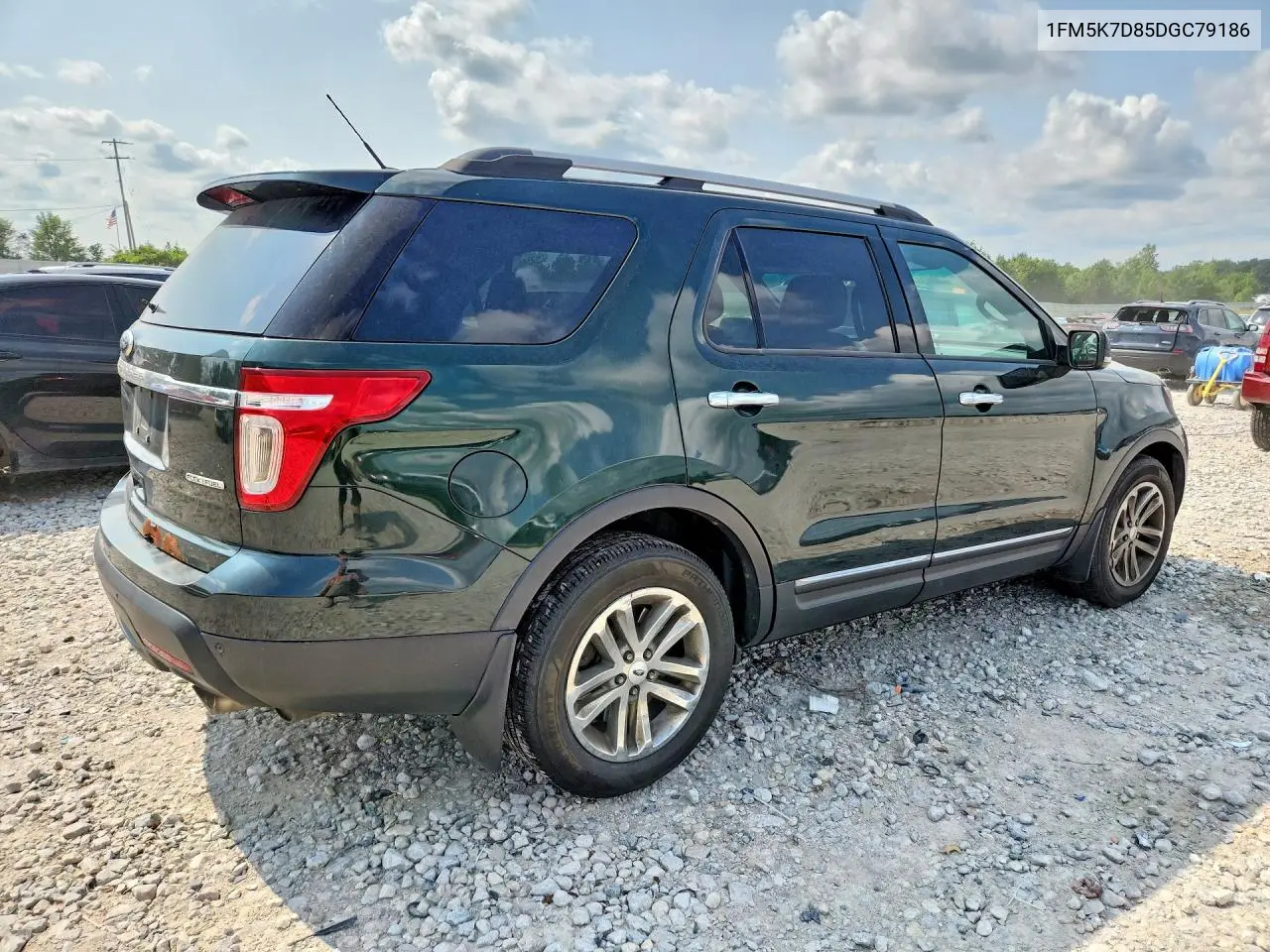 2013 Ford Explorer Xlt VIN: 1FM5K7D85DGC79186 Lot: 61121126