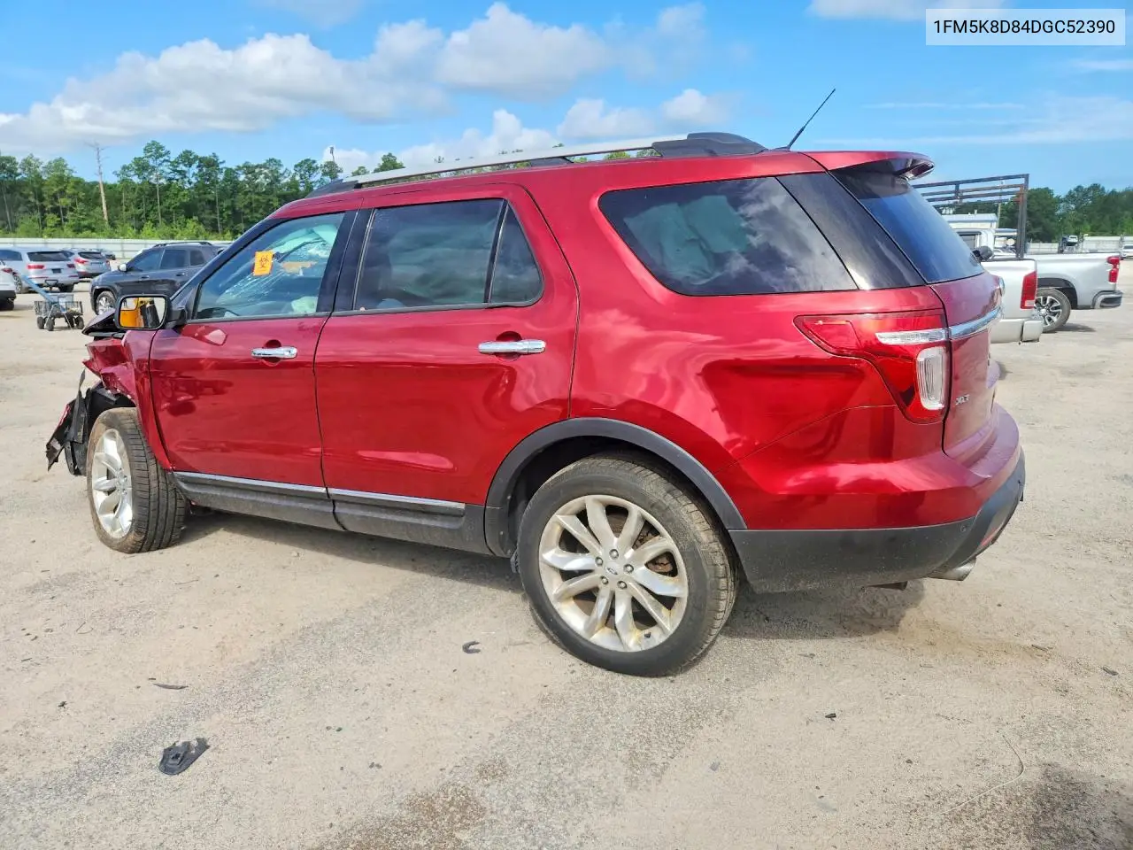 2013 Ford Explorer Xlt VIN: 1FM5K8D84DGC52390 Lot: 61171566