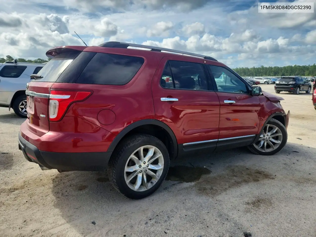 2013 Ford Explorer Xlt VIN: 1FM5K8D84DGC52390 Lot: 61171566
