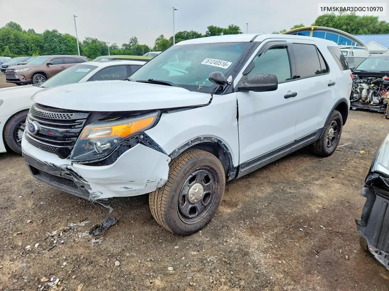 1FM5K8AR3DGC10970 2013 Ford Explorer Police Interceptor