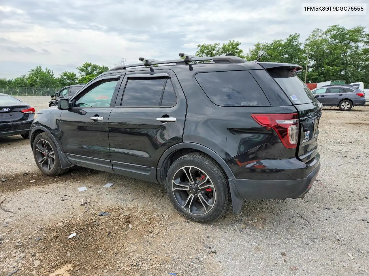 2013 Ford Explorer Sport VIN: 1FM5K8GT9DGC76555 Lot: 61470466