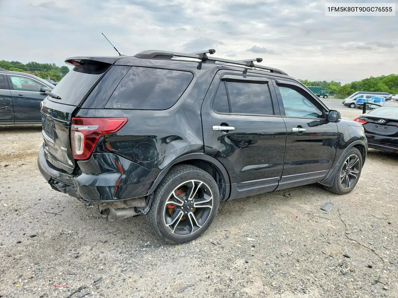 2013 Ford Explorer Sport VIN: 1FM5K8GT9DGC76555 Lot: 61470466