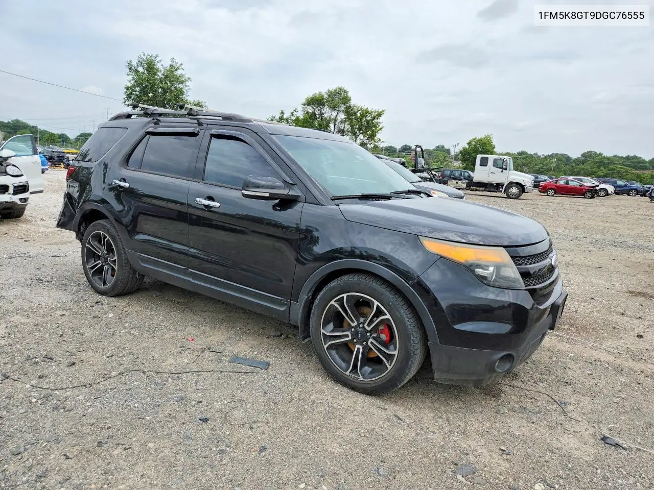 2013 Ford Explorer Sport VIN: 1FM5K8GT9DGC76555 Lot: 61470466