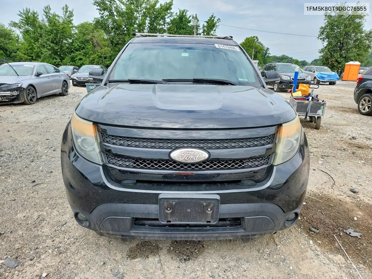 2013 Ford Explorer Sport VIN: 1FM5K8GT9DGC76555 Lot: 61470466