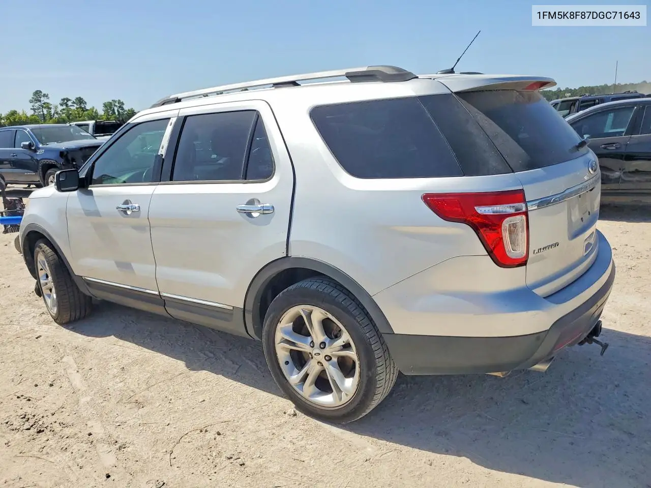 2013 Ford Explorer Limited VIN: 1FM5K8F87DGC71643 Lot: 61492916