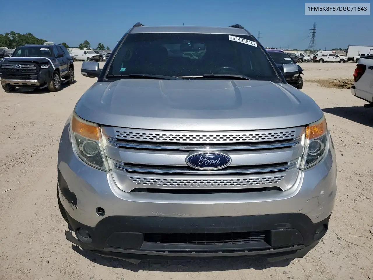 2013 Ford Explorer Limited VIN: 1FM5K8F87DGC71643 Lot: 61492916