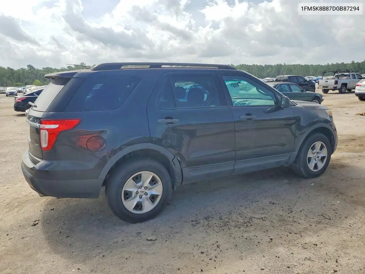 2013 Ford Explorer VIN: 1FM5K8B87DGB87294 Lot: 61681466