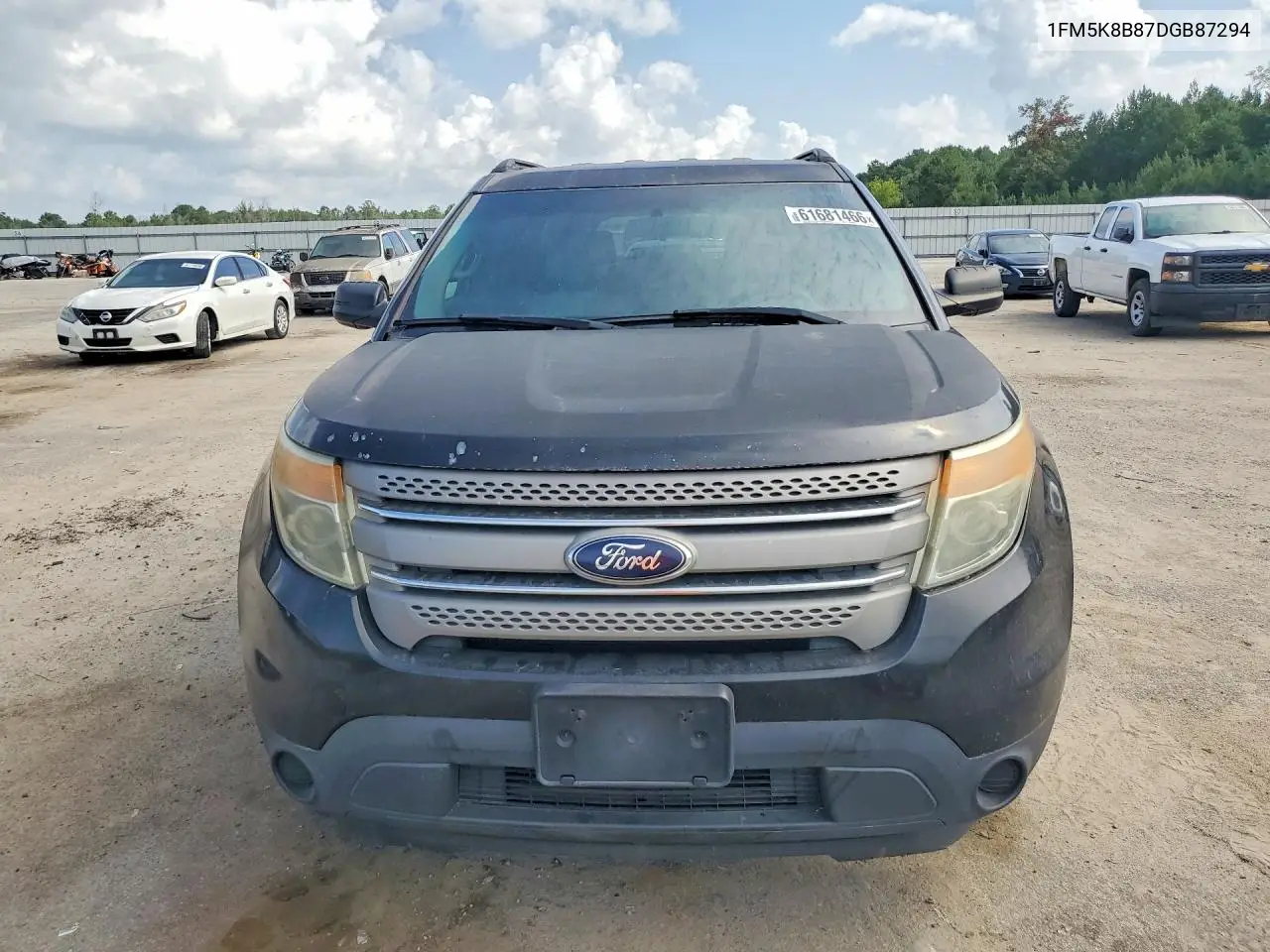 2013 Ford Explorer VIN: 1FM5K8B87DGB87294 Lot: 61681466