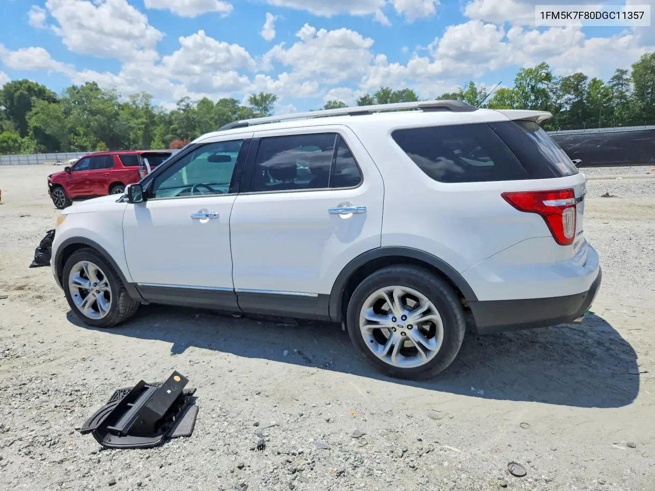 2013 Ford Explorer Limited VIN: 1FM5K7F80DGC11357 Lot: 61722266