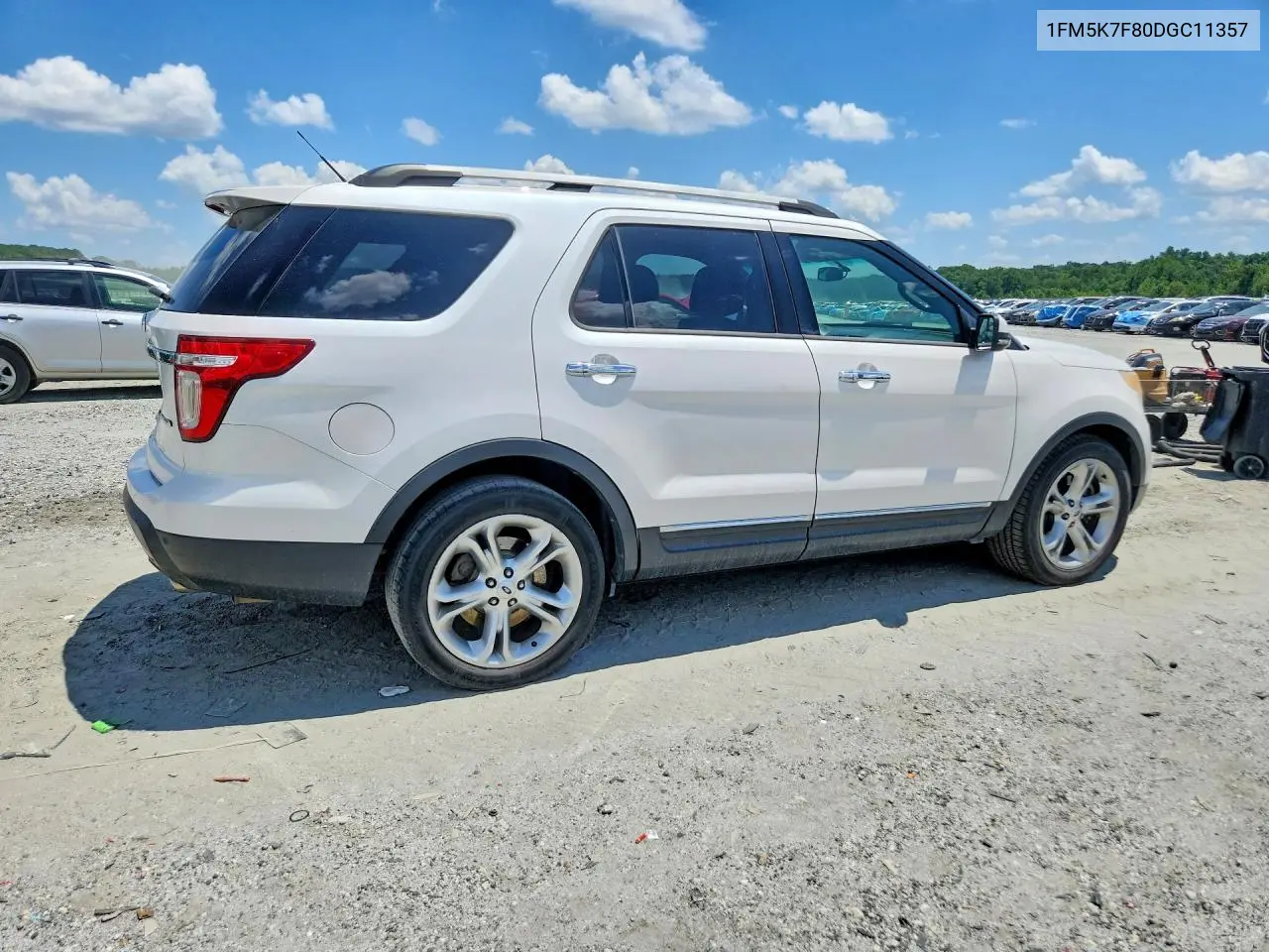 2013 Ford Explorer Limited VIN: 1FM5K7F80DGC11357 Lot: 61722266