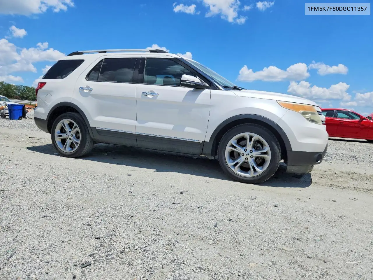 2013 Ford Explorer Limited VIN: 1FM5K7F80DGC11357 Lot: 61722266
