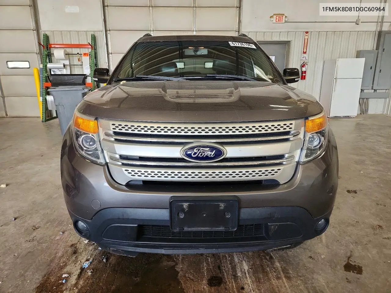 1FM5K8D81DGC60964 2013 Ford Explorer Xlt