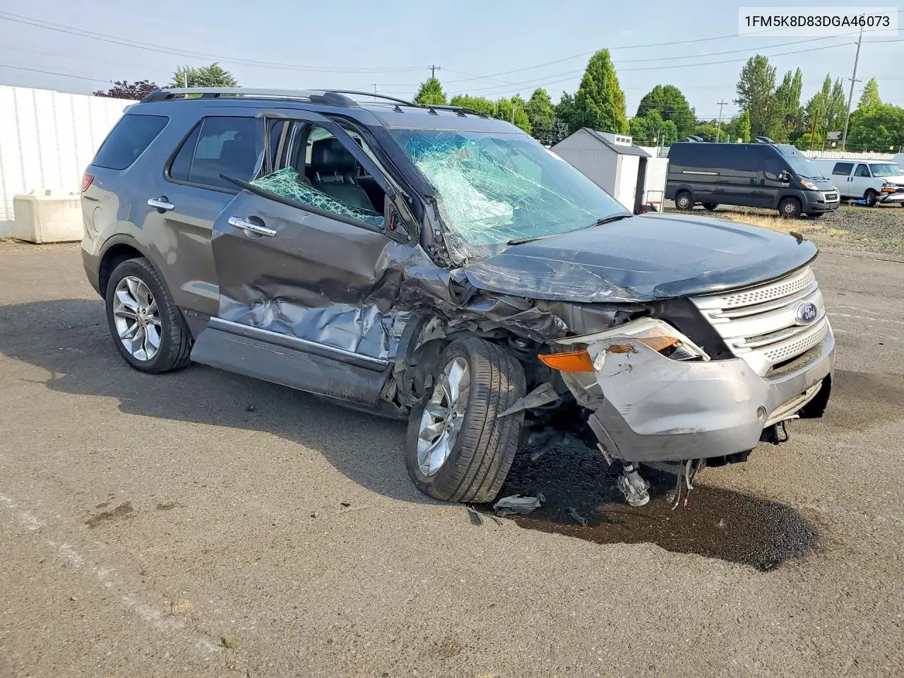 2013 Ford Explorer Xlt VIN: 1FM5K8D83DGA46073 Lot: 61971606