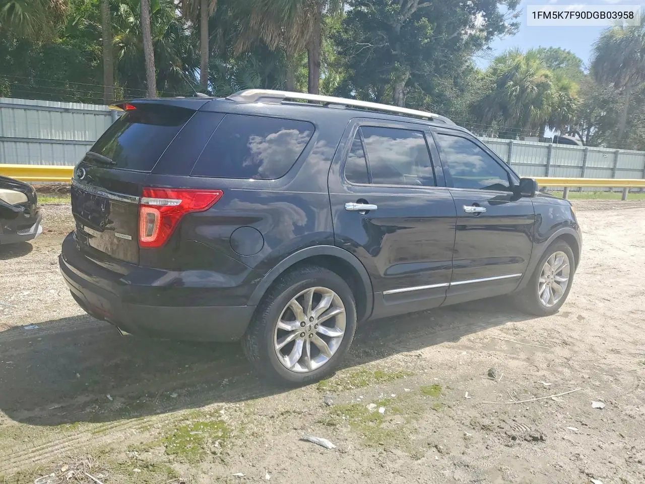 2013 Ford Explorer Limited VIN: 1FM5K7F90DGB03958 Lot: 62057686