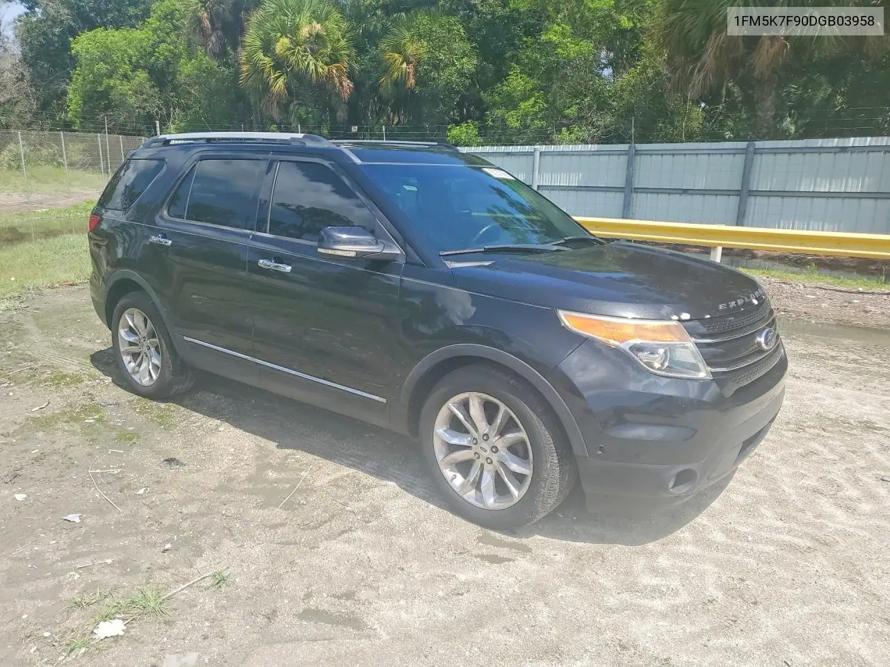 2013 Ford Explorer Limited VIN: 1FM5K7F90DGB03958 Lot: 62057686