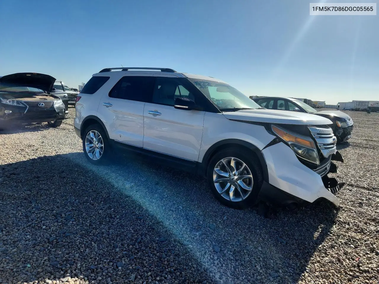 2013 Ford Explorer Xlt VIN: 1FM5K7D86DGC05565 Lot: 62069256