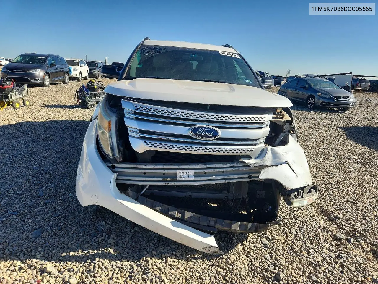 2013 Ford Explorer Xlt VIN: 1FM5K7D86DGC05565 Lot: 62069256