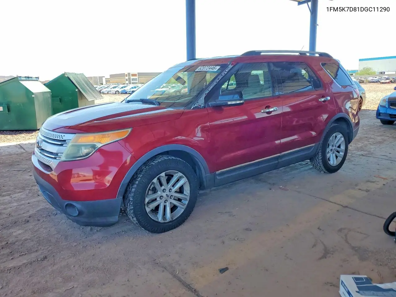 1FM5K7D81DGC11290 2013 Ford Explorer Xlt