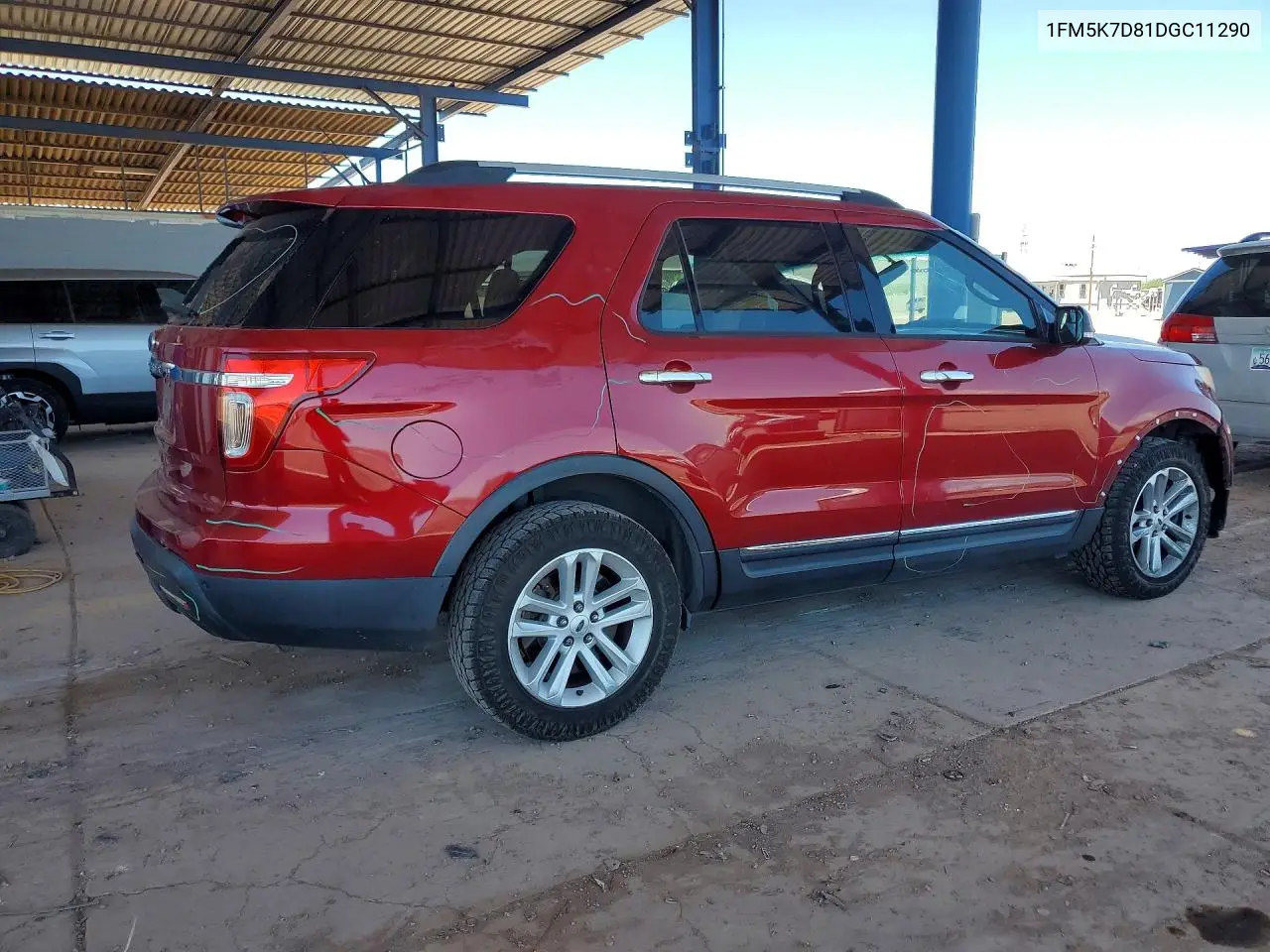 1FM5K7D81DGC11290 2013 Ford Explorer Xlt