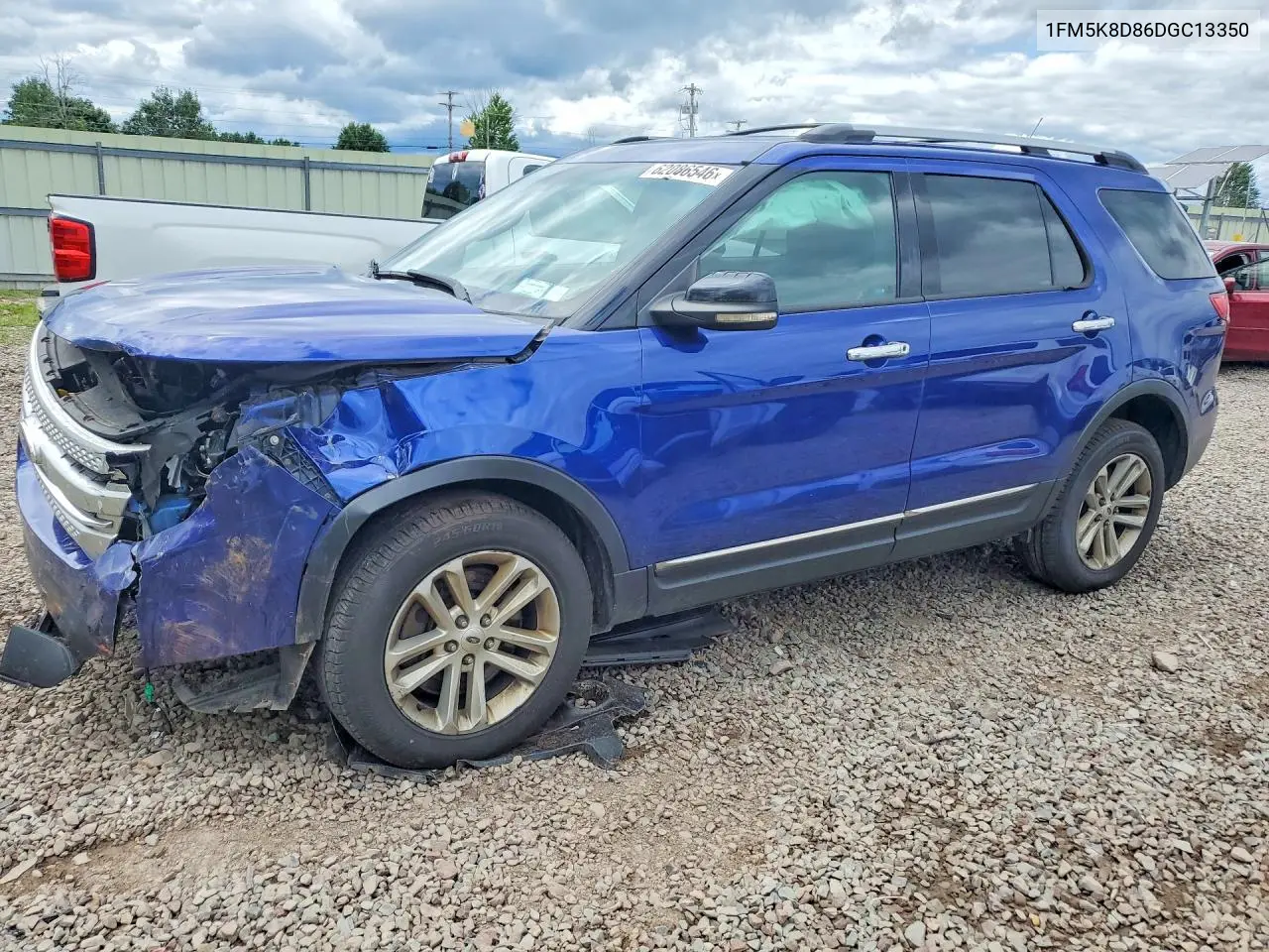 1FM5K8D86DGC13350 2013 Ford Explorer Xlt