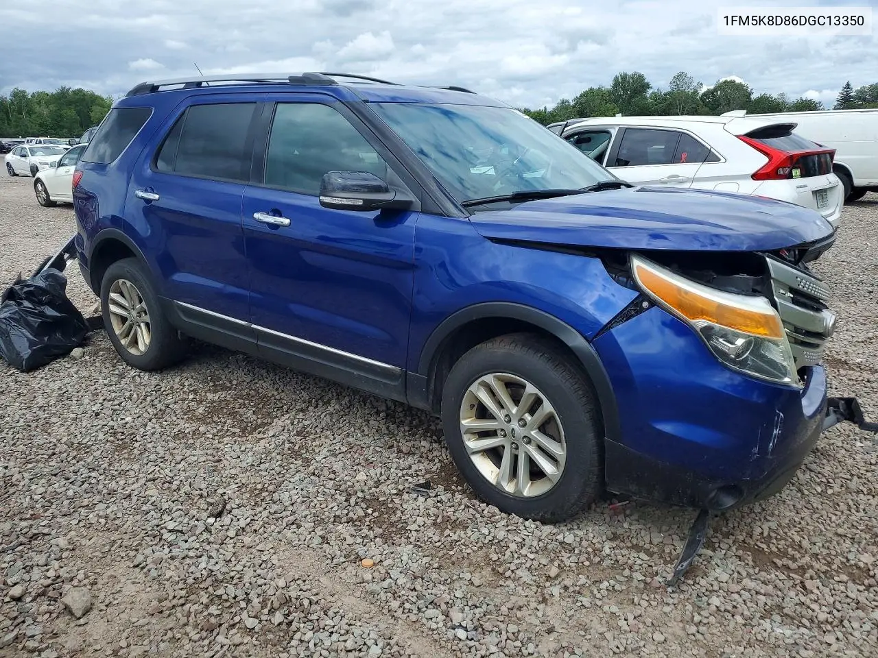 1FM5K8D86DGC13350 2013 Ford Explorer Xlt