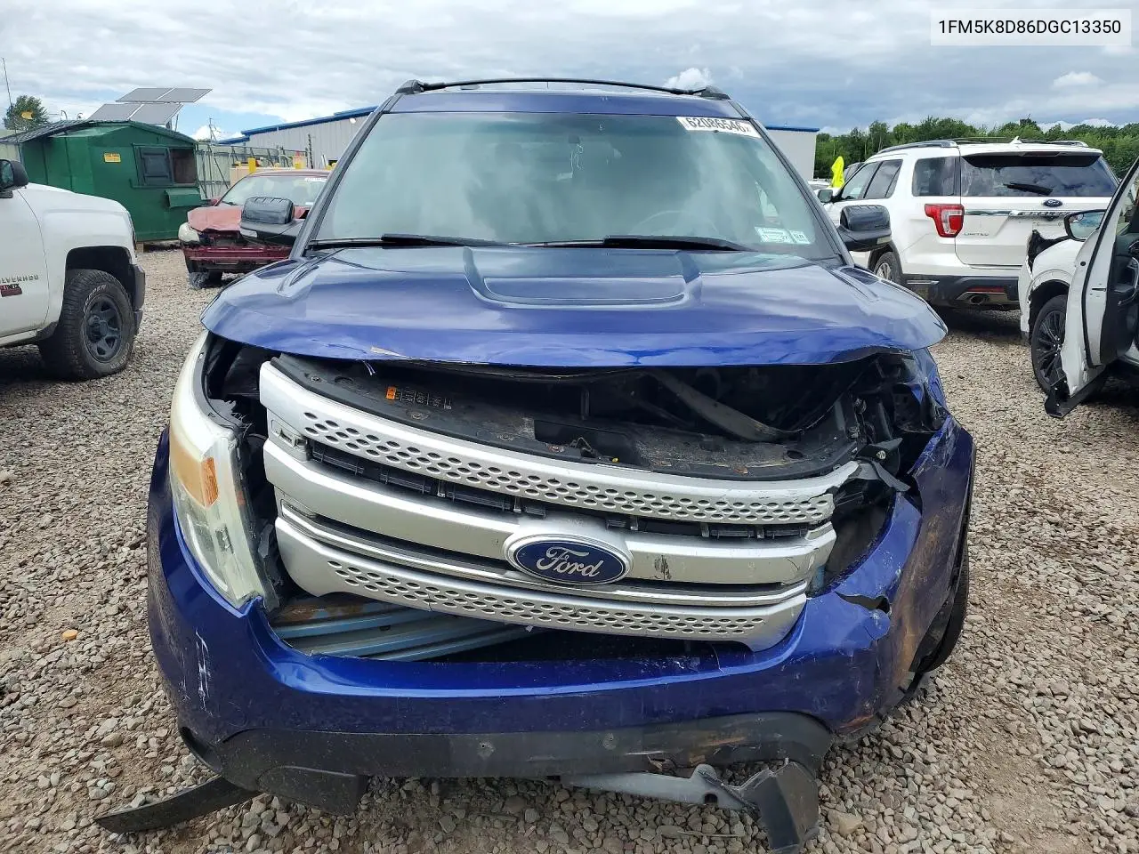 1FM5K8D86DGC13350 2013 Ford Explorer Xlt