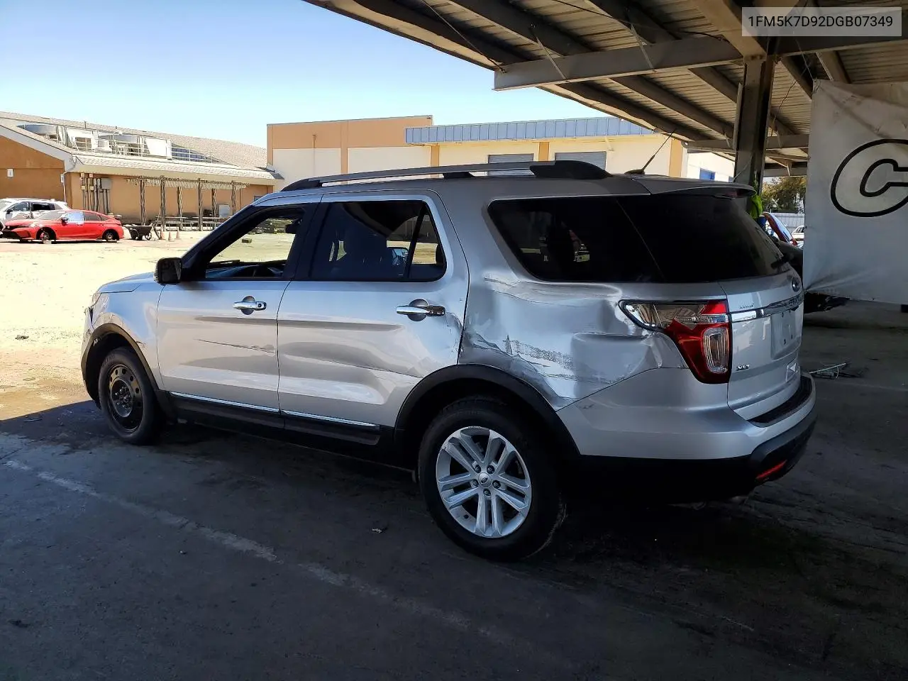 2013 Ford Explorer Xlt VIN: 1FM5K7D92DGB07349 Lot: 62453406