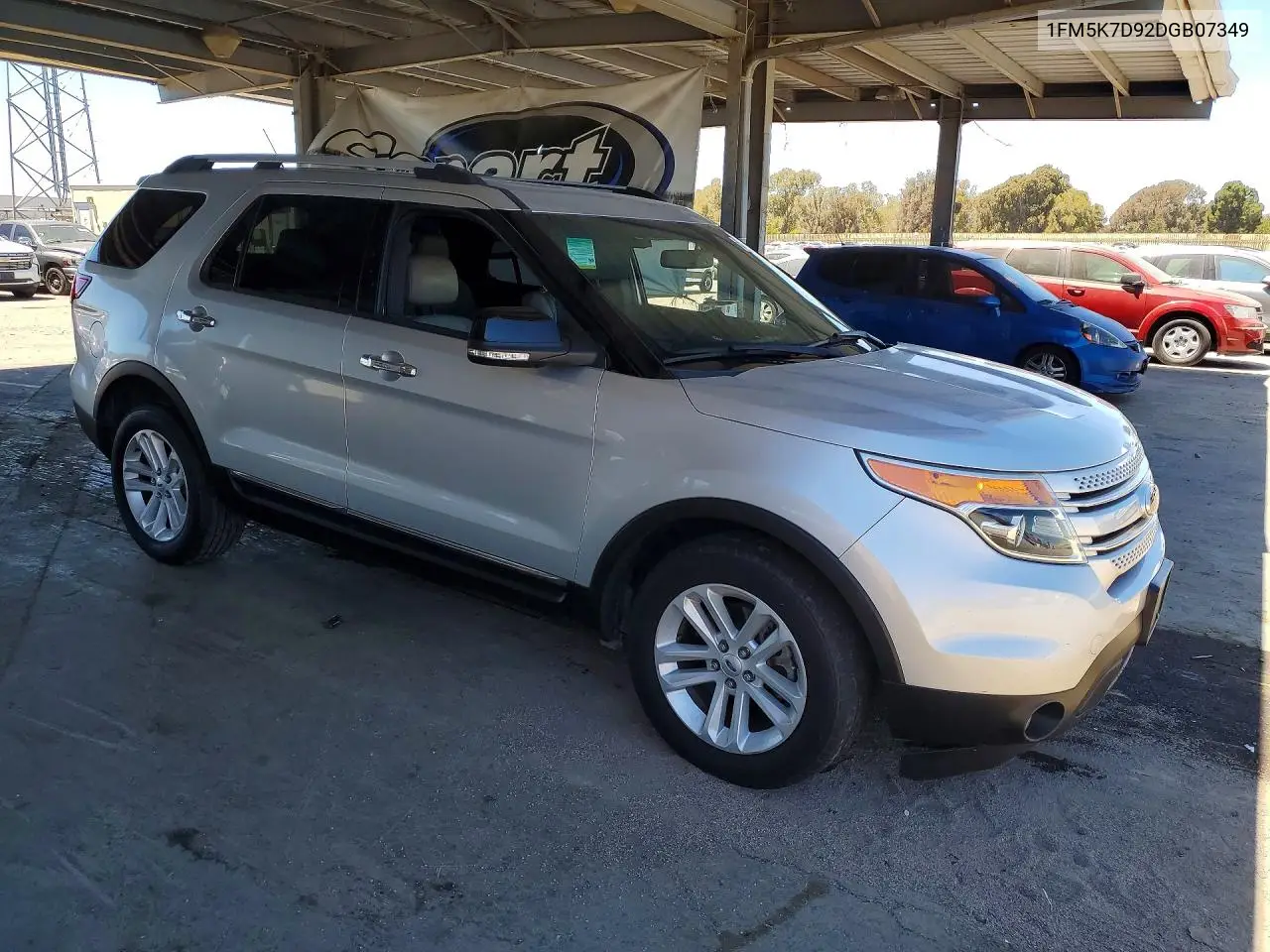 2013 Ford Explorer Xlt VIN: 1FM5K7D92DGB07349 Lot: 62453406