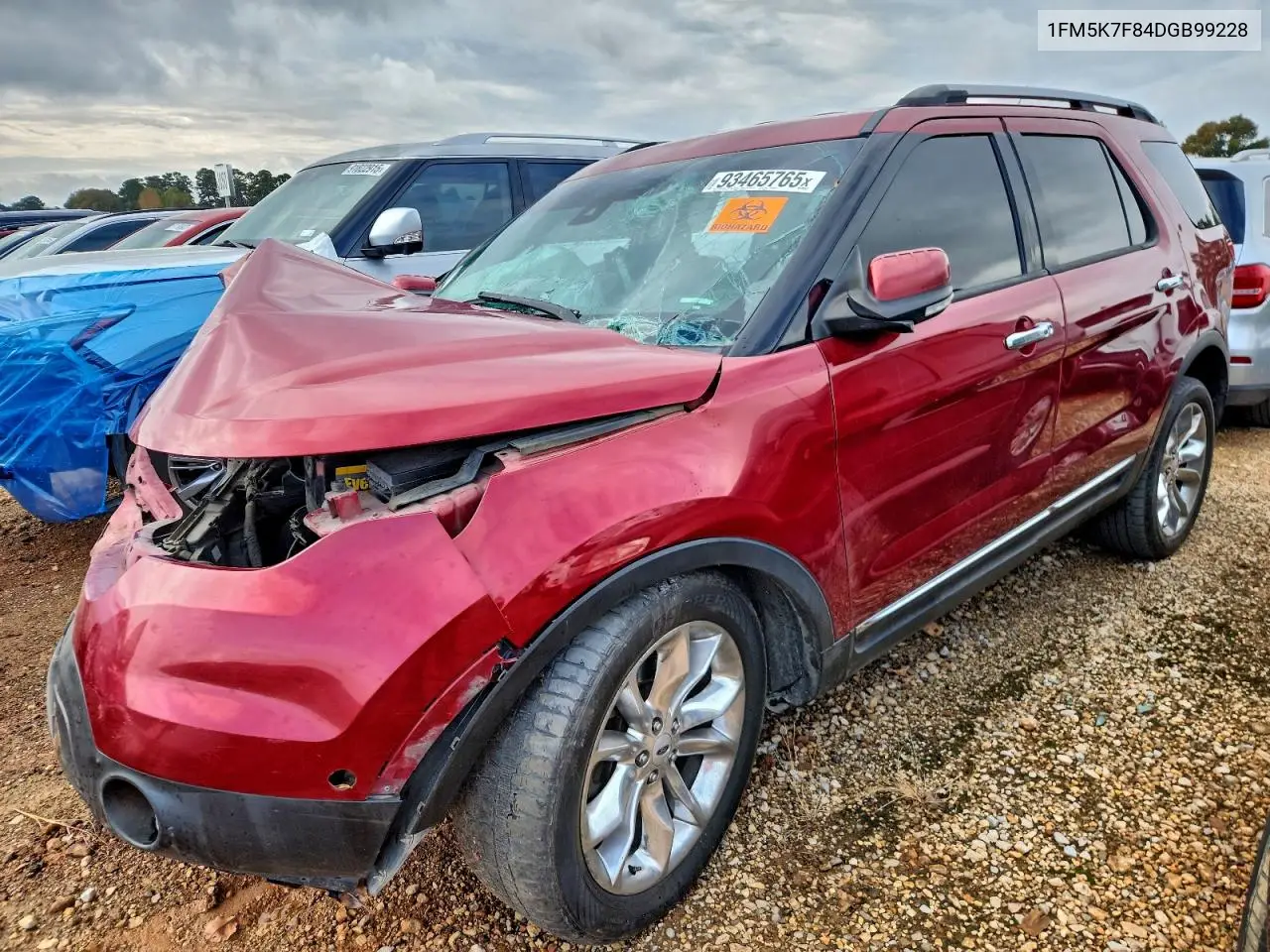 1FM5K7F84DGB99228 2013 Ford Explorer L