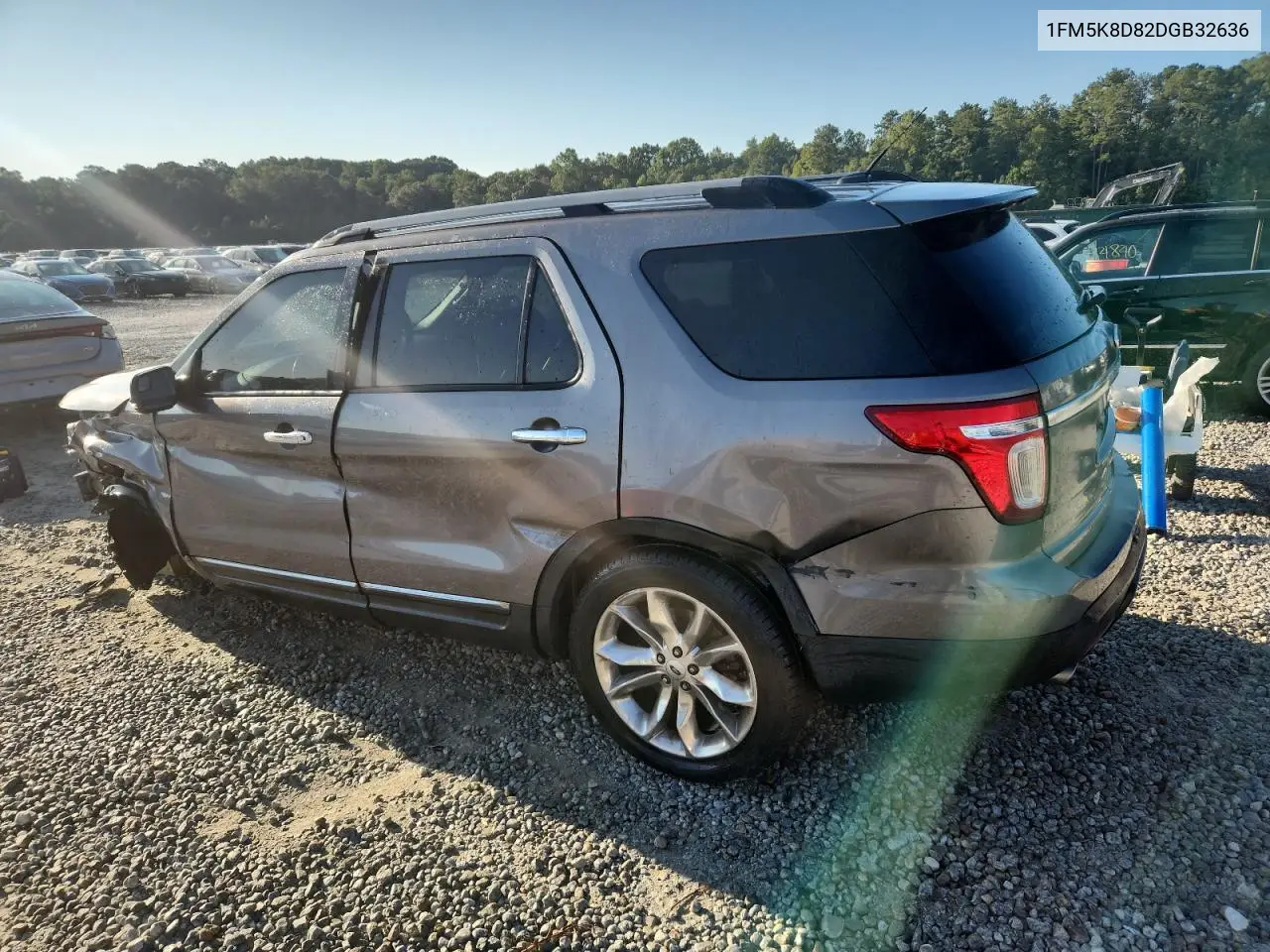 1FM5K8D82DGB32636 2013 Ford Explorer Xlt
