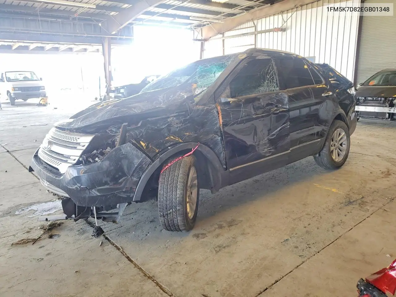 1FM5K7D82EGB01348 2014 Ford Explorer Xlt