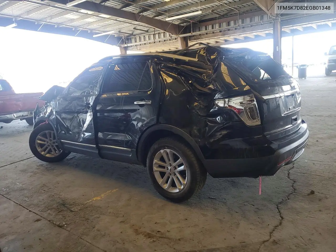 1FM5K7D82EGB01348 2014 Ford Explorer Xlt