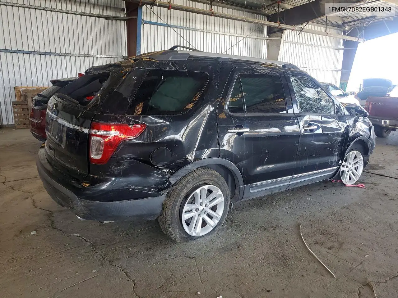 1FM5K7D82EGB01348 2014 Ford Explorer Xlt