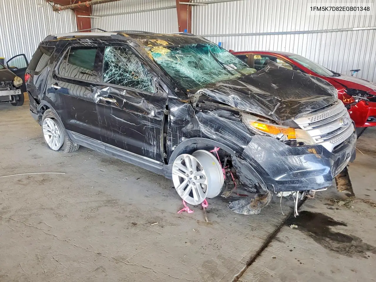 1FM5K7D82EGB01348 2014 Ford Explorer Xlt
