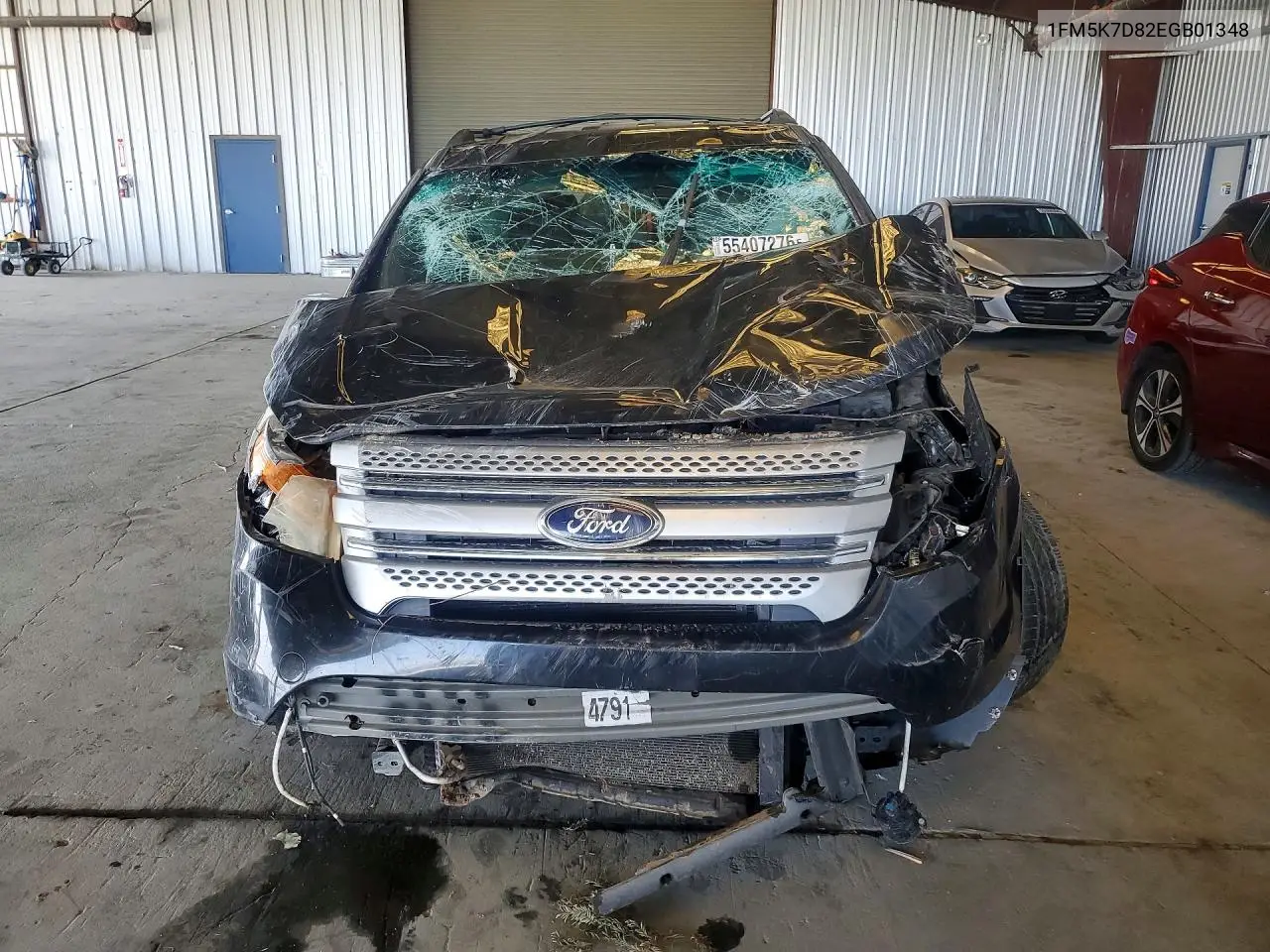 1FM5K7D82EGB01348 2014 Ford Explorer Xlt