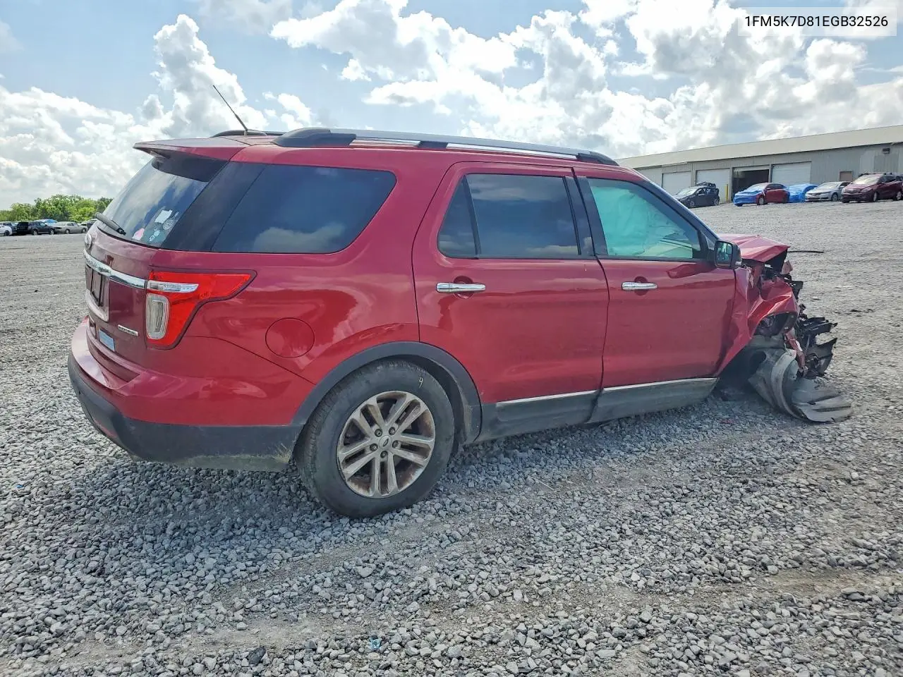 2014 Ford Explorer Xlt VIN: 1FM5K7D81EGB32526 Lot: 56622116