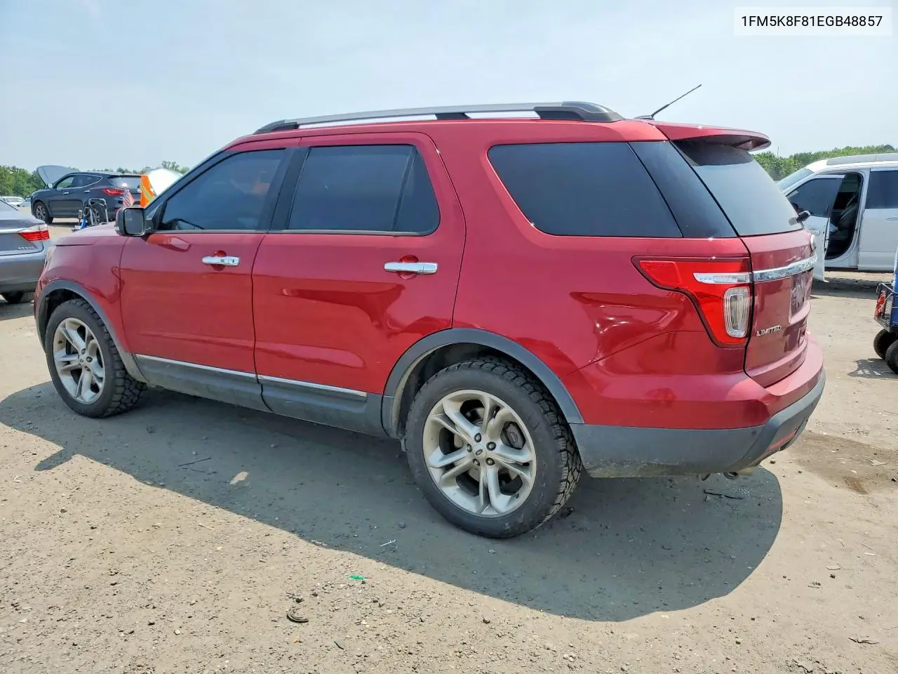 2014 Ford Explorer Limited VIN: 1FM5K8F81EGB48857 Lot: 60560086