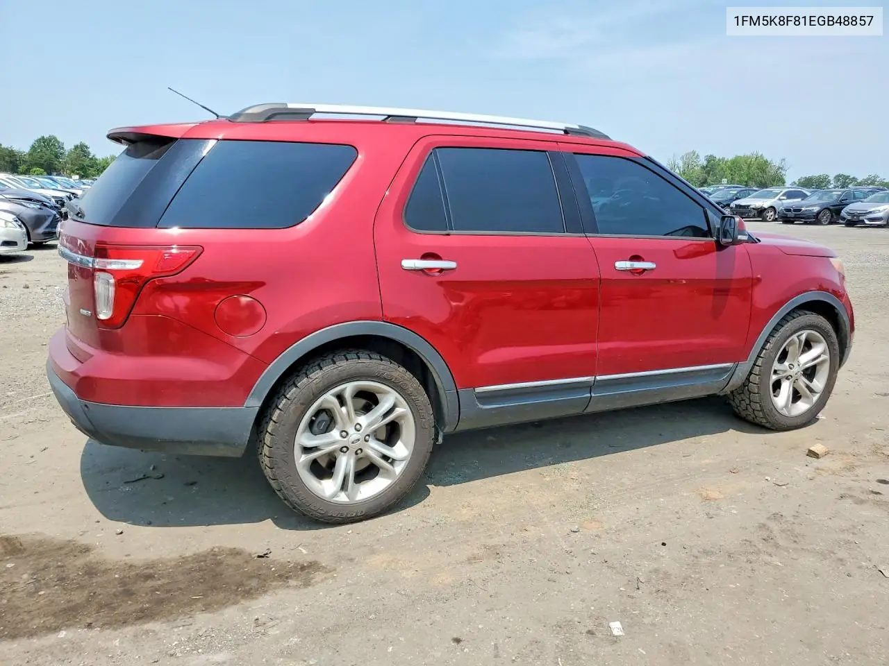 2014 Ford Explorer Limited VIN: 1FM5K8F81EGB48857 Lot: 60560086