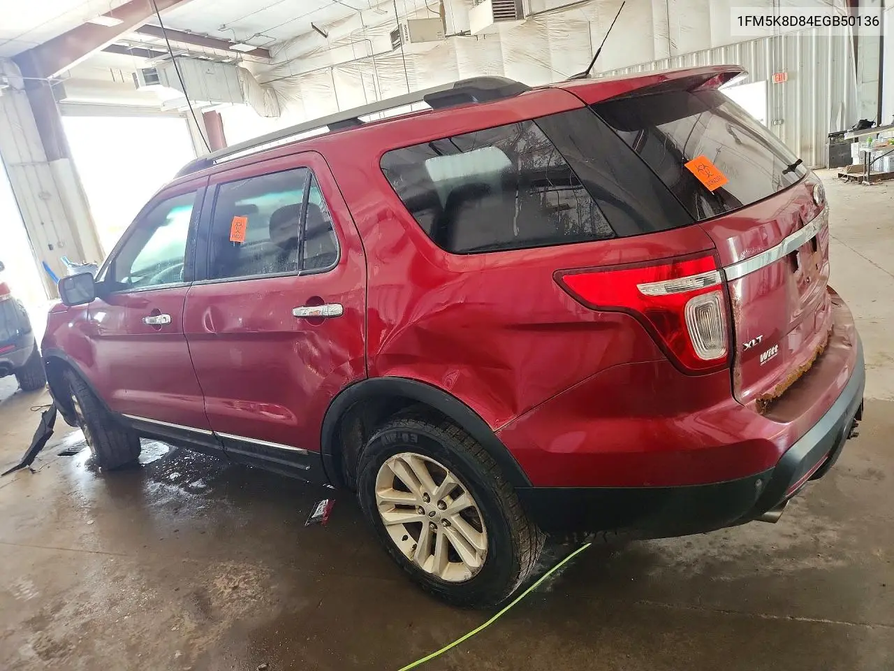 2014 Ford Explorer Xlt VIN: 1FM5K8D84EGB50136 Lot: 61026106