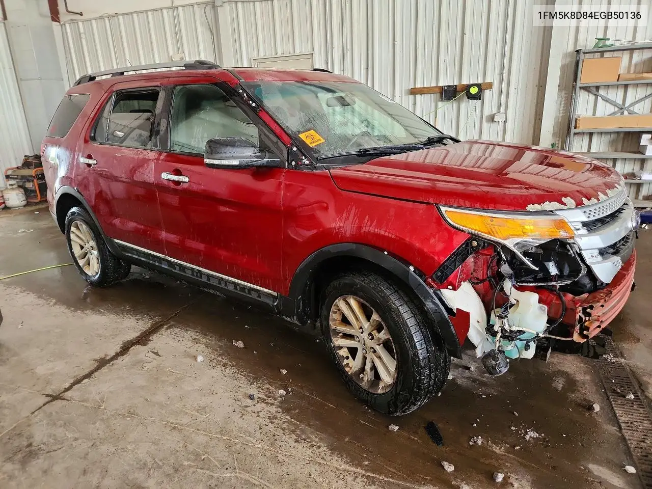 2014 Ford Explorer Xlt VIN: 1FM5K8D84EGB50136 Lot: 61026106