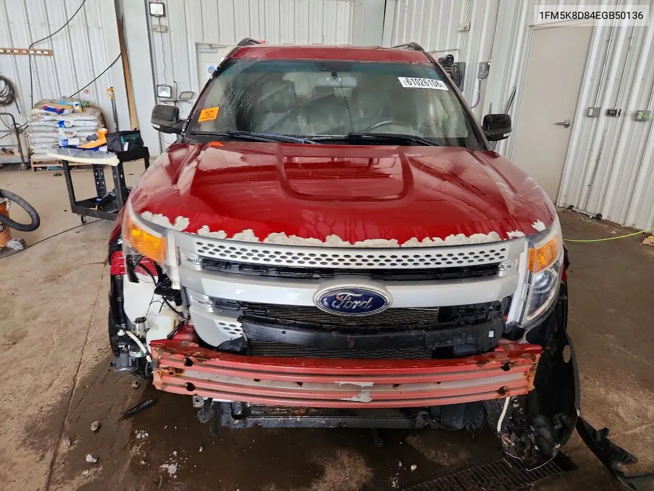 2014 Ford Explorer Xlt VIN: 1FM5K8D84EGB50136 Lot: 61026106