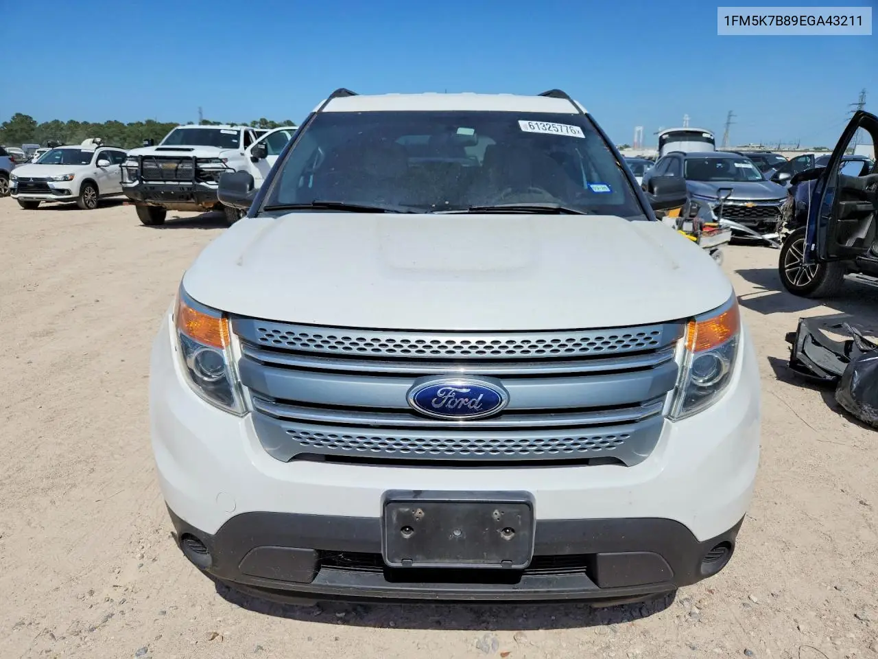 2014 Ford Explorer VIN: 1FM5K7B89EGA43211 Lot: 61325776