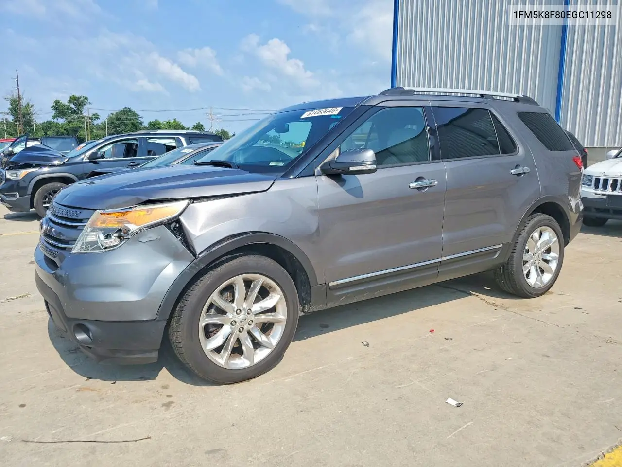 2014 Ford Explorer Limited VIN: 1FM5K8F80EGC11298 Lot: 61683046