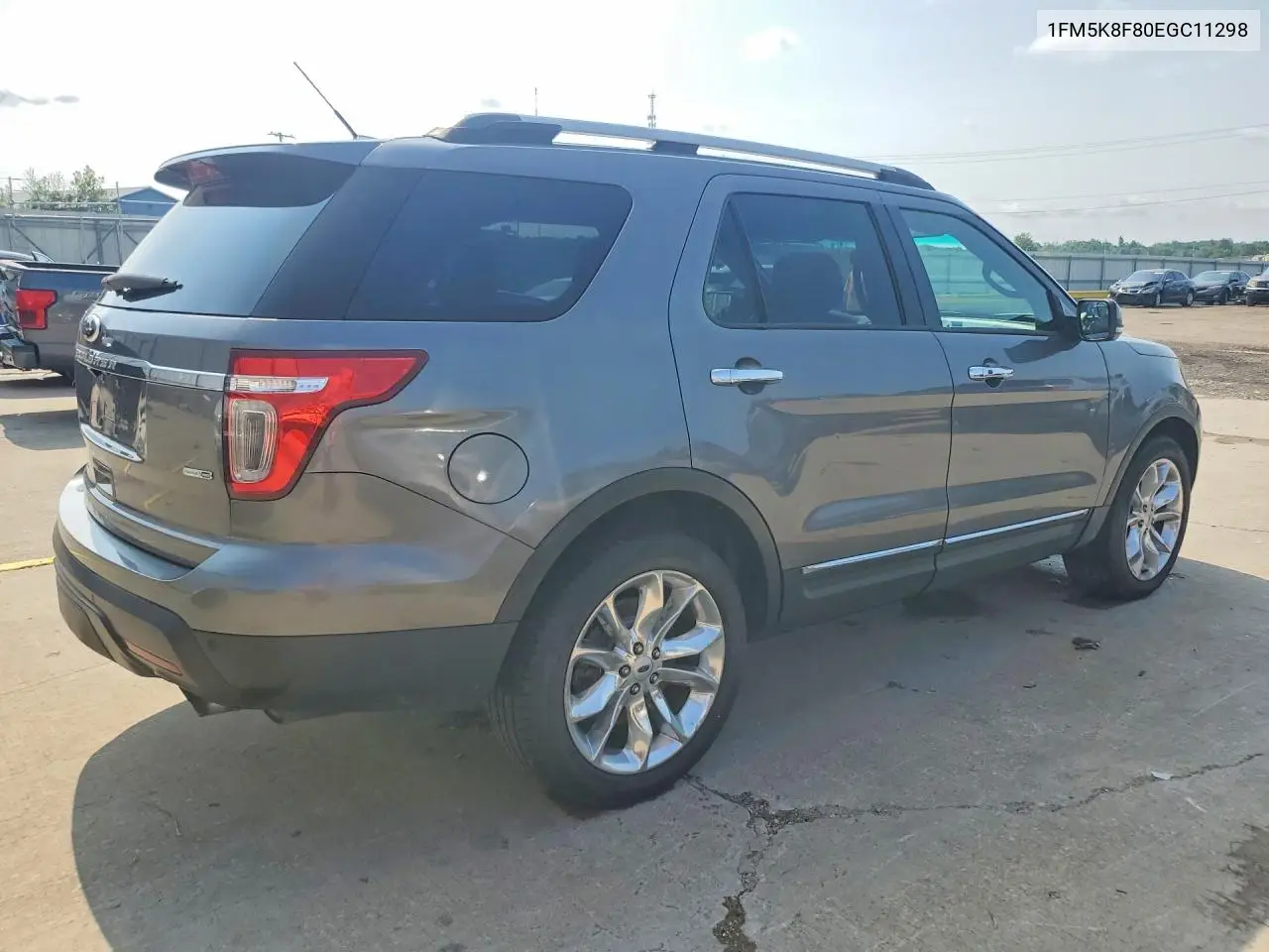 2014 Ford Explorer Limited VIN: 1FM5K8F80EGC11298 Lot: 61683046