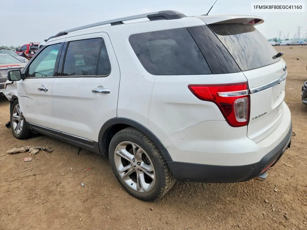 1FM5K8F80EGC41160 2014 Ford Explorer Limited