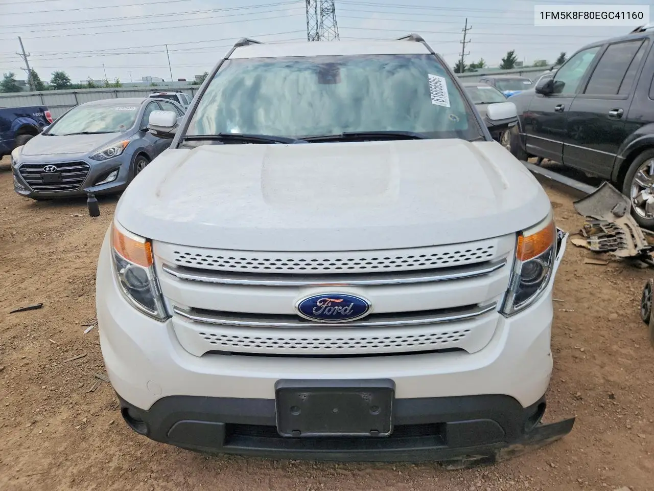 1FM5K8F80EGC41160 2014 Ford Explorer Limited