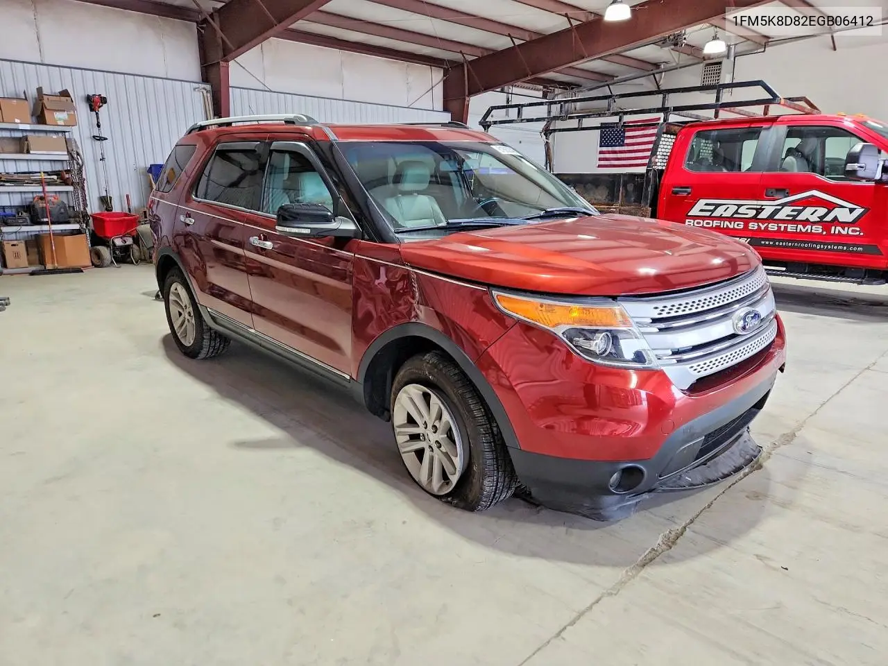 2014 Ford Explorer Xlt VIN: 1FM5K8D82EGB06412 Lot: 61862246